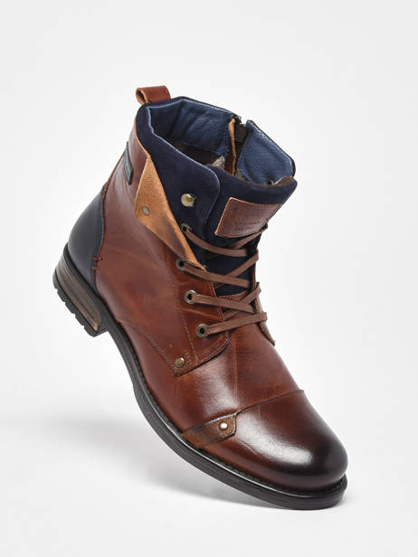 Boots Yedos In Leather Redskins Brown men YEDOS other view 1