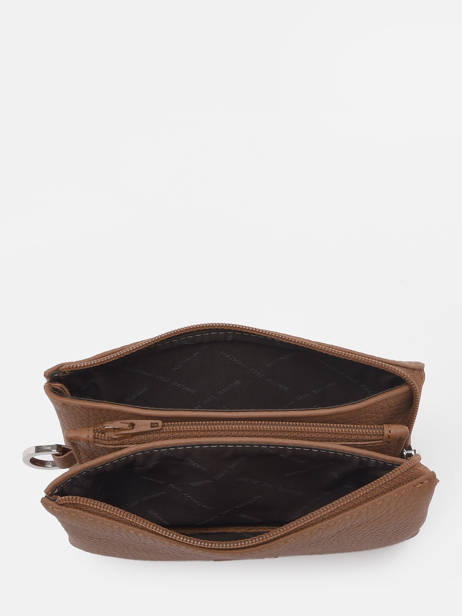 Trousse 2 Compartiments Cuir Nathan baume Marron original n 283N vue secondaire 1