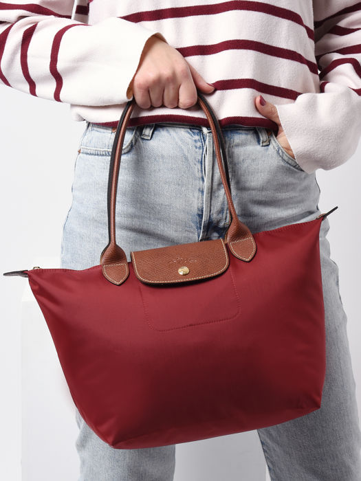 Longchamp Le pliage original Hobo bag Red