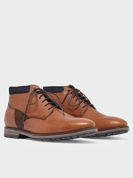 Chaussures Derbies Guillom En Cuir Le formier Marron men NJ551 vue secondaire 2