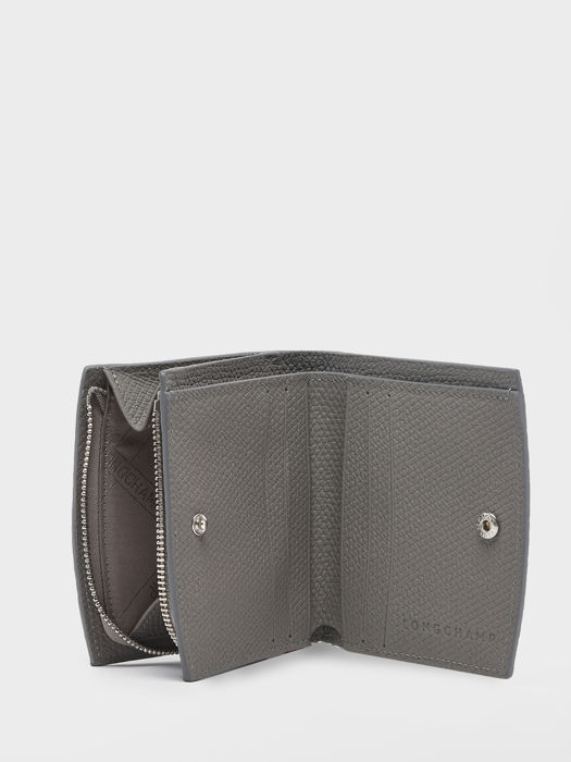 Longchamp Roseau Wallet Gray