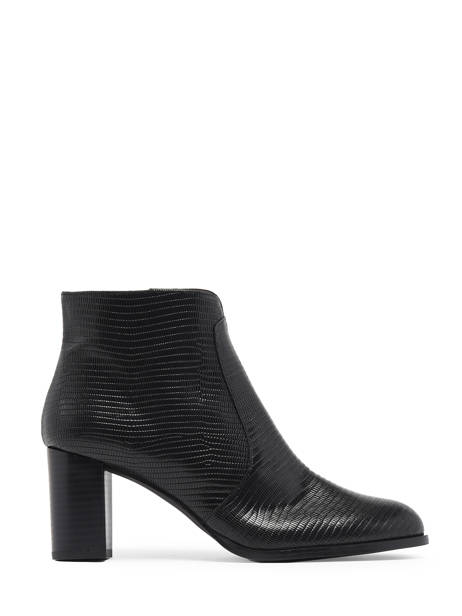 Bottines à Talon Selena En Cuir Brenda zaro Noir women 3897