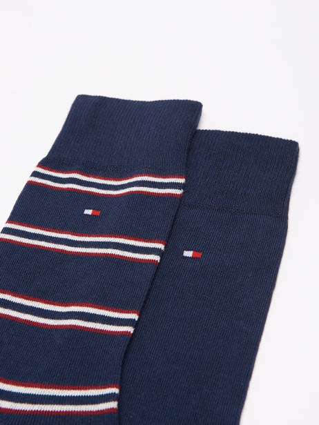 Lot De 2 Paires De Chaussettes Tommy hilfiger Multicolore socks men 71220242 vue secondaire 1