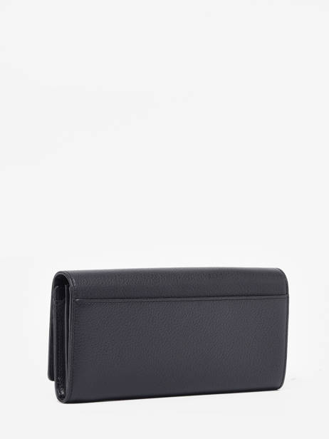 Leather Emilie Continental Wallet Le tanneur Black emily TEMI3615 other view 2