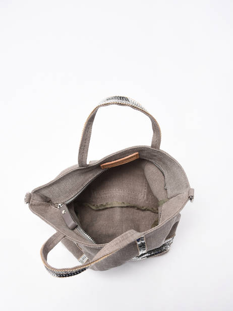 Crossbody Baby Cabas Linen Vanessa bruno Beige cabas lin 31V40410 other view 3