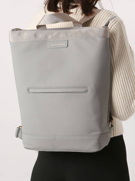 Sac à Dos Business + Pc14'' Kapten and son Gris backpack UMEA vue secondaire 1