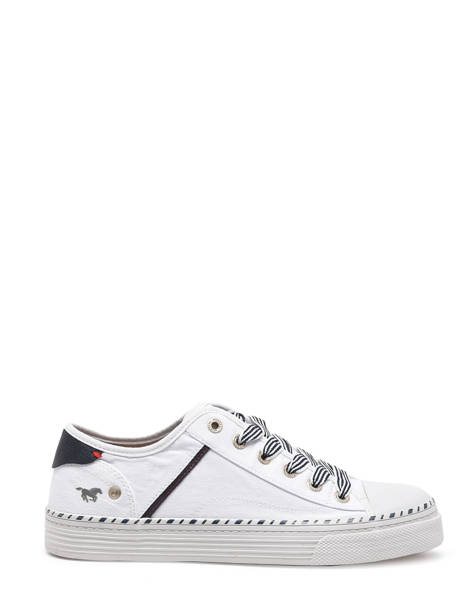 Sneakers  Mustang Blanc accessoires 1376303