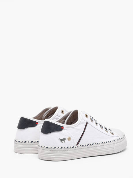 Sneakers  Mustang Blanc accessoires 1376303 vue secondaire 1