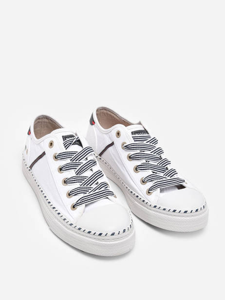 Sneakers  Mustang Blanc accessoires 1376303 vue secondaire 4