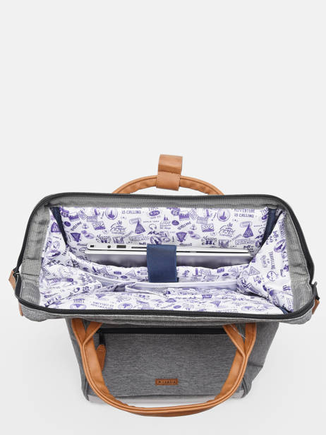 Adventurer Large - Backpack Cabaia Gray adventurer L other view 4