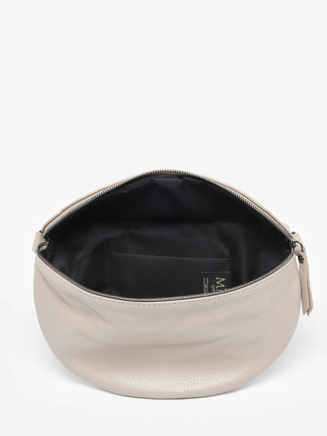 Sac Banane Caviar Cuir Milano Beige caviar CA21123 vue secondaire 3