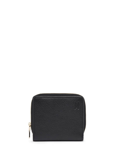 Wallet Leather Crinkles Black caviar 14250