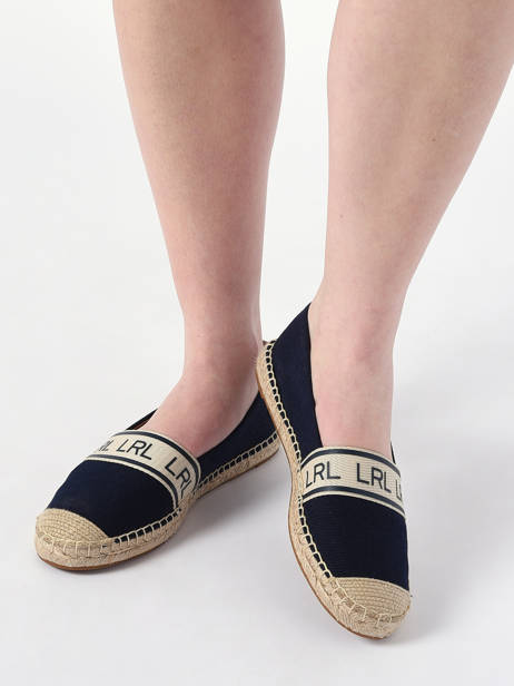 Espadrilles Caylee Ii Lauren ralph lauren Bleu women 89144801 vue secondaire 2