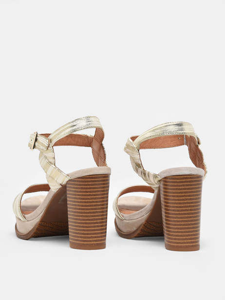 Sandales à Talon Jain En Cuir Mam'zelle Or accessoires CSG1H03 vue secondaire 3