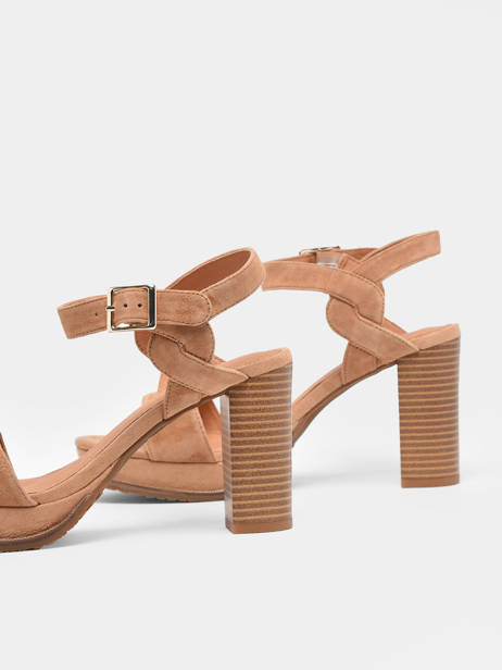 Sandales à Talon Jain En Cuir Mam'zelle Marron accessoires CSG1H03 vue secondaire 1