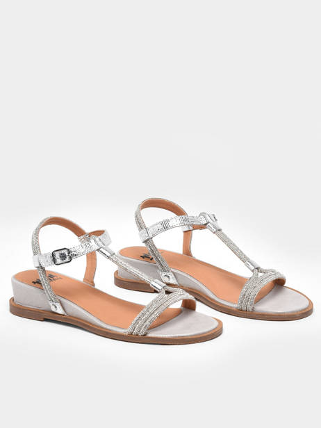 Sandales Olgi En Cuir Mam'zelle Argent accessoires CSG2Q24 vue secondaire 3