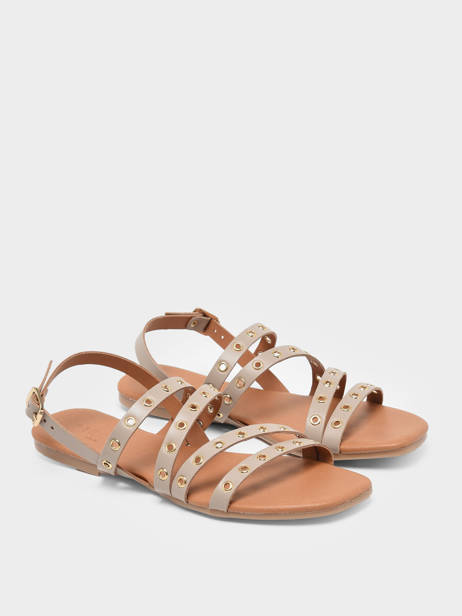 Sandales Canne Pieces Beige women 17136402 vue secondaire 2