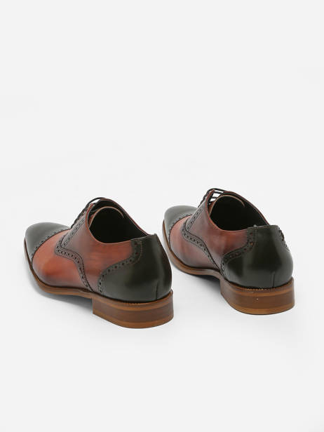 Chaussures De Ville Roby En Cuir Kdopa Marron men ROBY vue secondaire 3