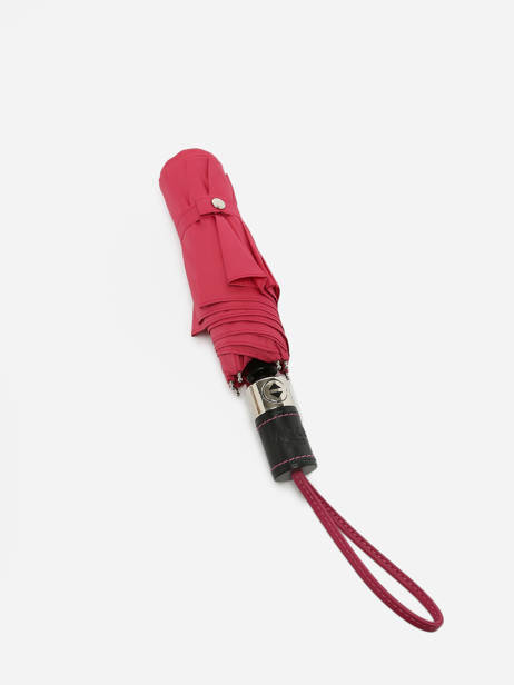 Umbrella Mini Automatic Lancel Pink parapluie L205 other view 2