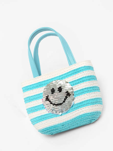 Sac Porté Main Le voyage en panier Bleu kids PM374 vue secondaire 1