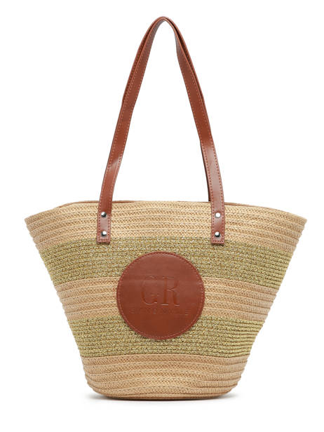 Shoulder Bag Beach Straw Georges rech Brown beach PE22056