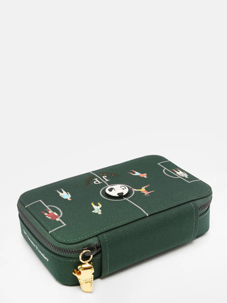 Trousse Rempli 1 Compartiment Jeune premier Vert daydream boys B vue secondaire 3