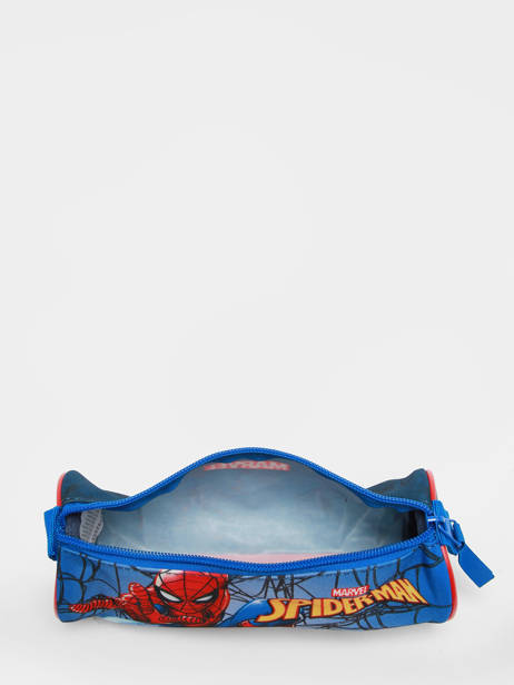 Trousse 1 Compartiment Spider man Bleu tangled webs 3369 vue secondaire 1