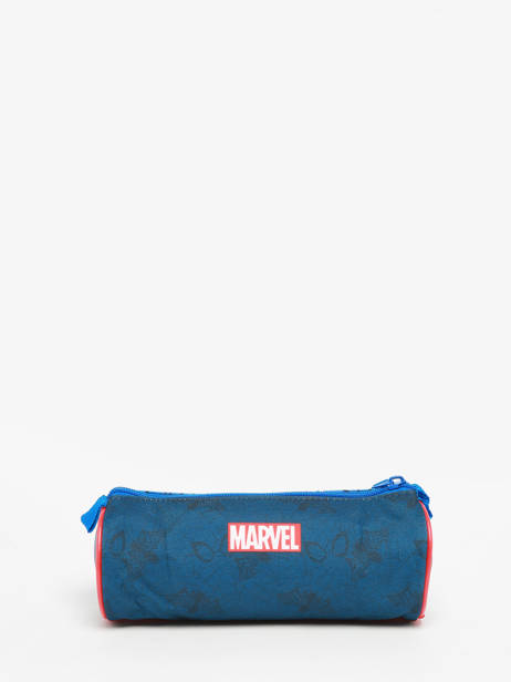 Trousse 1 Compartiment Spider man Bleu tangled webs 3369 vue secondaire 2