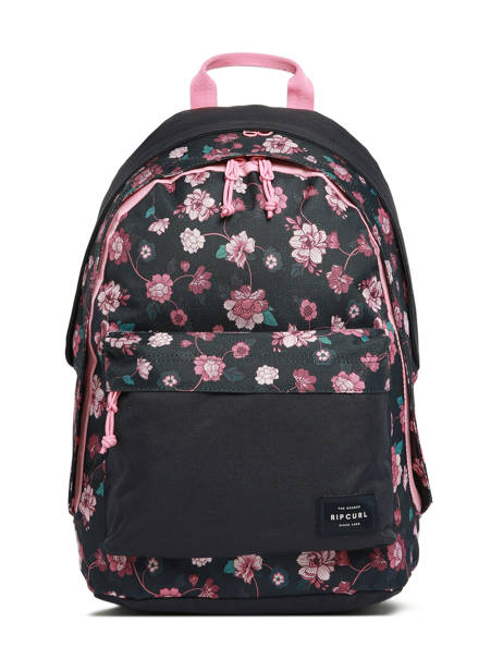 2-compartment  Backpack Rip curl Black surf gypsy SU01JWBA