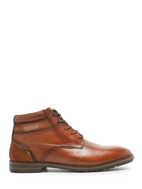 Bottines Elec En Cuir Redskins Marron men ELEC