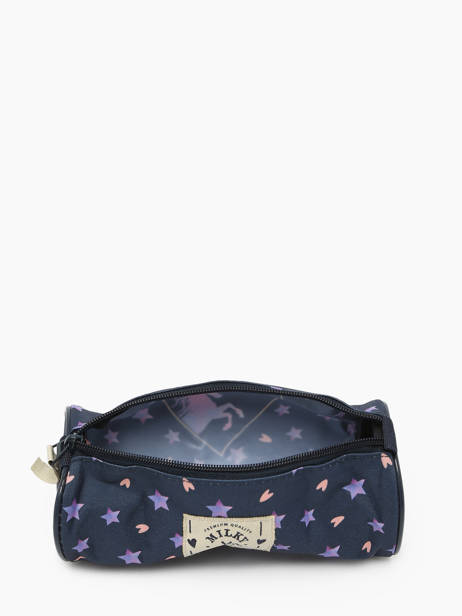 Trousse 1 Compartiment Milky kiss Bleu horse universe 3384 vue secondaire 1