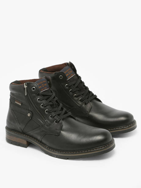 Boots Eternel In Leather Redskins Black men ETERNEL other view 3