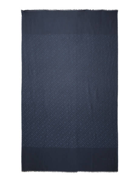 Foulard Tommy hilfiger Bleu th contemporary AW14933